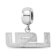 Sterling Silver Rhodium-plated LogoArt Louisiana State University Small
Dangle Bead