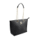 Badgley Mischka Large Quilted Tote in Black.