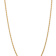 14k Yellow Gold 3.35mm Solid Diamond-Cut Quadruple Rope 24 Inch Chain