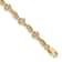 14k Yellow Gold Diamond Hearts Tennis Bracelet