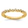 14K Yellow Gold Stackable Expressions Diamond Ring 0.11ctw