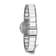Ladies Charles Hubert Titanium and Ceramic White Dial Watch