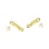 Green Cubic Zirconia 18k Yellow Gold Over Silver November Birthstone
Earrings 7.76ctw