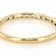 Lab-Grown Diamond Baguette And Round Band Ring In 14K Gold Over Sterling Silver
