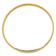 14k Yellow Gold Textured Slip-On ID Baby Bangle Bracelet