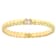 Stackable Ring Set With Topaz, Amethyst And CZ In 18K Gold Over Sterling Silver