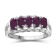 Red Ruby Rhodium Over Sterling Silver Ring 1.63ctw
