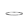 White Cubic Zirconia Rhodium Over Sterling Silver Ring 0.05ctw