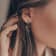 Smoky Quartz Black Rhodium Over Sterling Silver Leaf Earrings