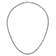 Rhodium Over Sterling Silver 3.0mm Wheat 20 Inch Chain