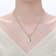 Padlock Locket Charm Necklace In 14K Gold Over Brass