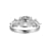 White Cubic Zirconia Platinum Over Sterling Silver April Birthstone Ring 5.32ctw