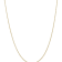 14k Yellow Gold 1.35mm Solid Cable 24 Inch Chain