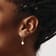 14k Yellow Gold 6-7mm Rice White Freshwater Cultured Pearl Dangle Earrings