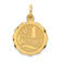 14K Yellow Gold Number 1 GRANDPA Disc Charm