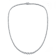 CZ Tennis Necklace In 14K Gold Over Sterling Silver