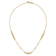 14K Yellow Gold Polished and Diamond-cut Fancy Necklace