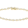 Delicate Lab-Grown Diamond Station Bracelet In Solid 10K Gold