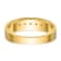 14K Yellow Gold AA Quality Mens Wedding Band