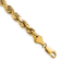 14k Yellow Gold 5.5mm Diamond-Cut Rope Link Bracelet