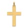 14K Yellow Gold Polished Latin Cross Pendant