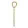 14K Yellow Gold with White Rhodium Baptism Pendant