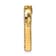 14k Yellow Gold Diamond Heart Chain Slide Pendant