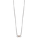 14K Two-Tone Lab Grown Diamond Heart Infinity Necklace