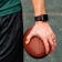 Gametime Arizona Cardinals Black Silicone Band fits Apple Watch (38/40mm
M/L). Watch not included.