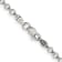 Sterling Silver 3mm Semi-solid Rolo Chain Bracelet