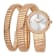 Christian Van Sant Women's Naga White Dial, Rose Stainless Steel Watch