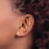 Sterling Silver With E-Coating 4mm Freshwater Cultured Pearl Post Earrings