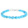 Turquoise Nugget Sterling Silver Bracelet