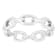 Stackable Ring Set With CZ In Rhodium Over Brass 1.07ctw