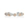 10.50 Ctw White Opal and 5.77 Ctw White Diamond Bracelet in 14K WG