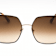 Tom Ford Shiny Dark Brown Square Frame / Gradient Brown Lenses Sunglasses
