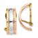 14k Yellow Gold, 14k White Gold and 14k Rose Gold Non-Pierced Earrings