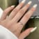 Heart Shape Pink and Round White Cubic Zirconia Accents Sterling Silver Ring
