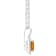 7mm Cushion Citrine 1/6 ctw Diamond Rhodium Over Sterling Silver Halo
Pendant with Chain