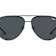 QUAY "HIGH KEY MICRO" Black Aviator Frame / Smoke Polarized
Lenses Sunglasses