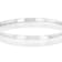 Classic Polished Hinged Bangle In Sterling Silver