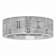 Robert Alton Men's Brick Pattern 8mm Band Ring In Tungsten