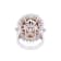 9.21 Ctw Yellow Sapphire and 2.50 Ctw Diamond Ring in 18K WG