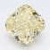 3.02ct Intense Yellow Cushion Lab-Grown Diamond SI2 Clarity IGI Certified