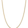 14k Yellow Gold 2.3mm Solid Franco 18 Inch Chain