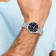 Mens Charles Hubert Stainless Steel Black Dial with Date Watch