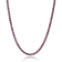 Purple African Amethyst 18k Yellow Gold Over Sterling Silver Tennis
Necklace 15.25ctw