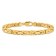14K Yellow Gold 6.5mm Byzantine Chain Bracelet