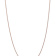 14k Rose Gold 1.2mm Diamond Cut Wheat Chain 30"