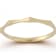 Bellissima Gold 14K Yellow Gold Thin Angled Band Ring